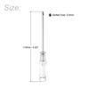 uxcell Mini Flathead Screwdriver, 3.0mm Flat Head, 115mm Long, Durable, for Repairing Small Appliances, Pack of 2