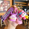 Ключница-кукла из мультфильмов Sanrio, сувенир из торговых автоматов, подарок для девочек на ярмарках культурного туризма, персонализированные подарки для внешней торговли Y2k