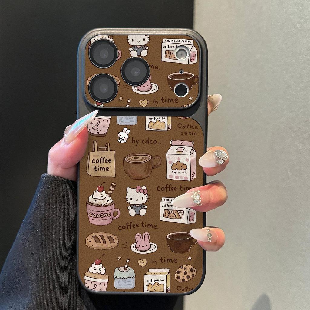 Противоударный чехол для телефона Milk Kitty для Apple 14/15/16 Pro/Max, Премиальная защита