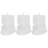 3pcs Food-Grade Silicone Bear Resin Mould Cute Bear 3D Shape Animal Silicone Mould Chubby Bear Transparent Bear Candy Mould