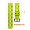22mm Watch Strap For POLAR Grit X X2 Pro Titan M M2 M3 V3 Soft Bracelet For POLAR Grit X Silicone WatchBand Sports Accessories