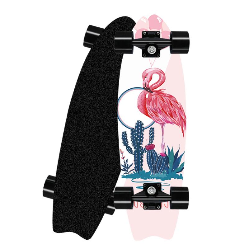 Профессиональный скейтборд для серфинга, кленовый скейтборд Single Rocker, круизер, скейтборд, лонгборд, детский спорт, уличный спортзал