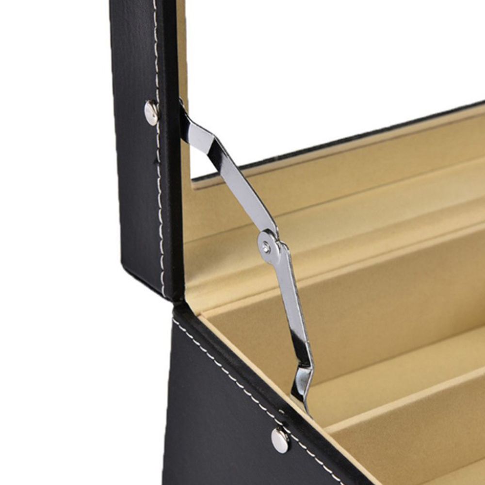 Кейс Органайзер для ювелирных изделий 8/12 ячеек Подставка для очков Слоты Футляр для очков Коробка для хранения Коробка для солнцезащитных очков