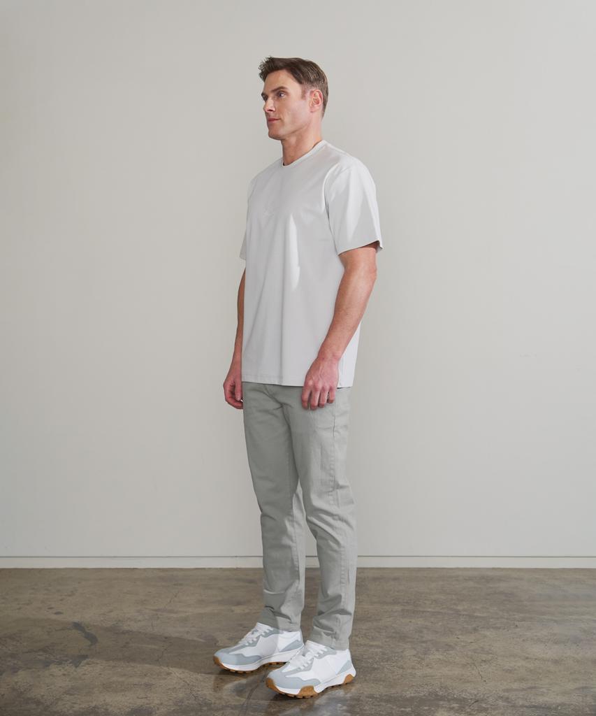 PANICALE White Logo Short Sleeve T-Shirt (Type B)