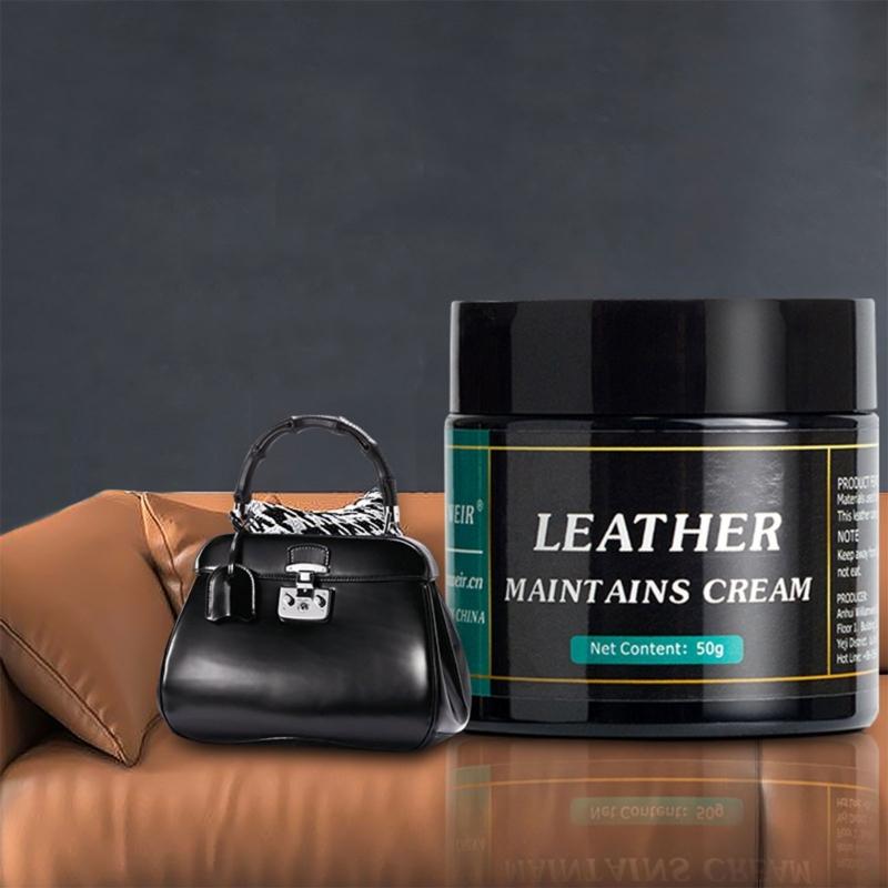 Leather Restorer Car Leather Seats Recoloring Balms Conditioners Leather Maintenance Cream Restore Leather Surfaces