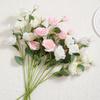 Silk Eustoma Luxury Floral Centerpiece For Wedding Decor Home Photography Styling