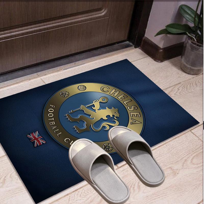 Chelsea F.C Pattern Rug, Indoor/Outdoor Mat, for Picnic, Gameroom, Bedroom, Office, Living Room, Home Decor Carpet, Birthday Gift