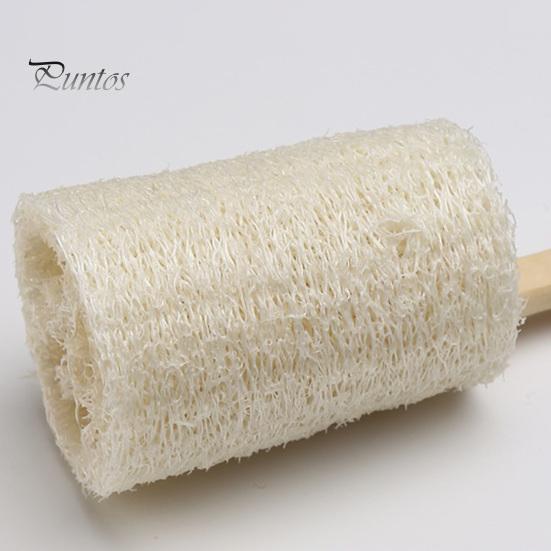 Скребок для спины унисекс, глубокая очистка, натуральный отшелушивающий люфа, щетка для купания спины, бытовые принадлежности