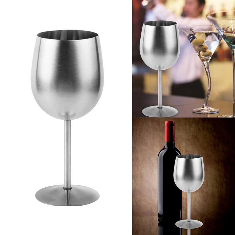 Champagnes Cups Nobreakable Wine Goblets Party Cups Stainless Steel Material Cocktails Cups Perfect Gift for Wines Lover