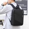 Business Backpack With Reflective Strip, Unisex Large Capacity Laptop Backpack Outdoor Travel Rucksack With Usb Charging Port