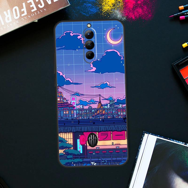 Арт Пиксельный Эстетичный Чехол Для ZTE Nubia Red Magic 9 Pro Plus RedMagic 8 8S Pro Plus 6 7 6S 7S Pro 5G 5S 6R