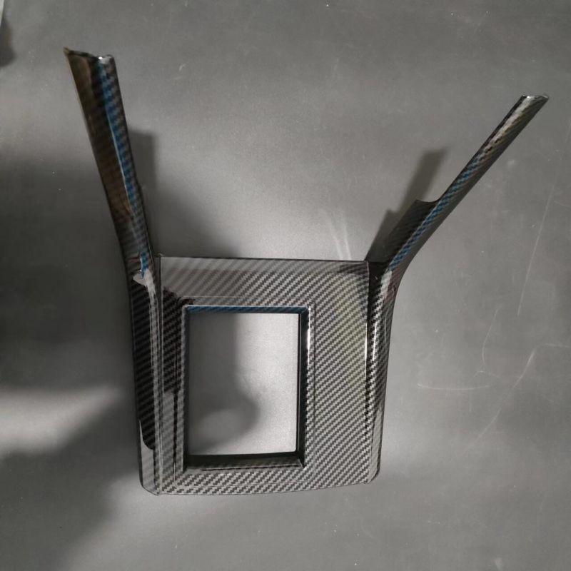 Отделка рамки рычага переключения передач из углеродного волокна для Mitsubishi XPander: 18 предметов для защиты и украшения салона