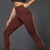 Fashion Seamless Push Up Fitness Yoga Pants Women High Waist Sexy Tight Running Sports Legging Pants Elastic Casual Office Lady Yoga Leggings 24425
