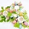 Easter Egg Candle Rings Wreath Artificial Easter Egg Candle Holder Mini Wreath Spring Egg Candle Ring for Holiday Home Office Decor