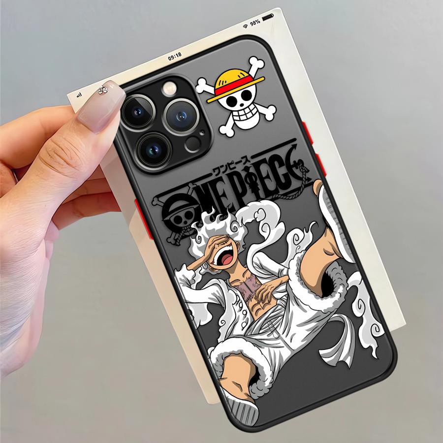 Крутой чехол One Piece Luffy для iPhone 17 Pro Max 16 Plus XS XR 14 12 15 Air 7 8 SE 11 13 Mini Funda Задняя крышка телефона