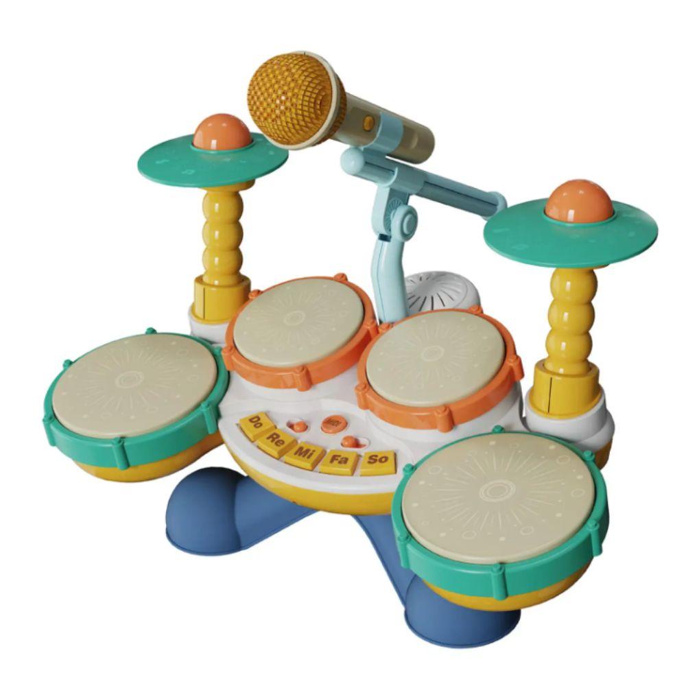 Multifunctional Drum Set Baby Musical Instruments BPA Free Drum Set Toys Kids Drum Set Boys Girls