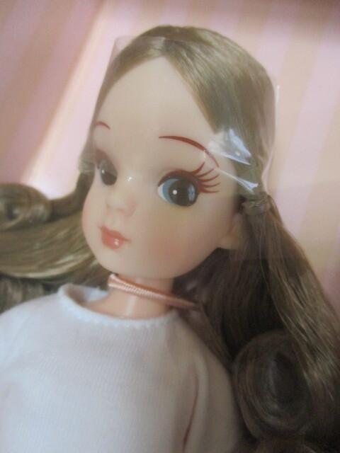 Takara Tomy Brand unopened 2021 reissue of the model with a twin reissue from new, Licca-chan doll, 7C, NO. 12191C, center-parted ponytail.