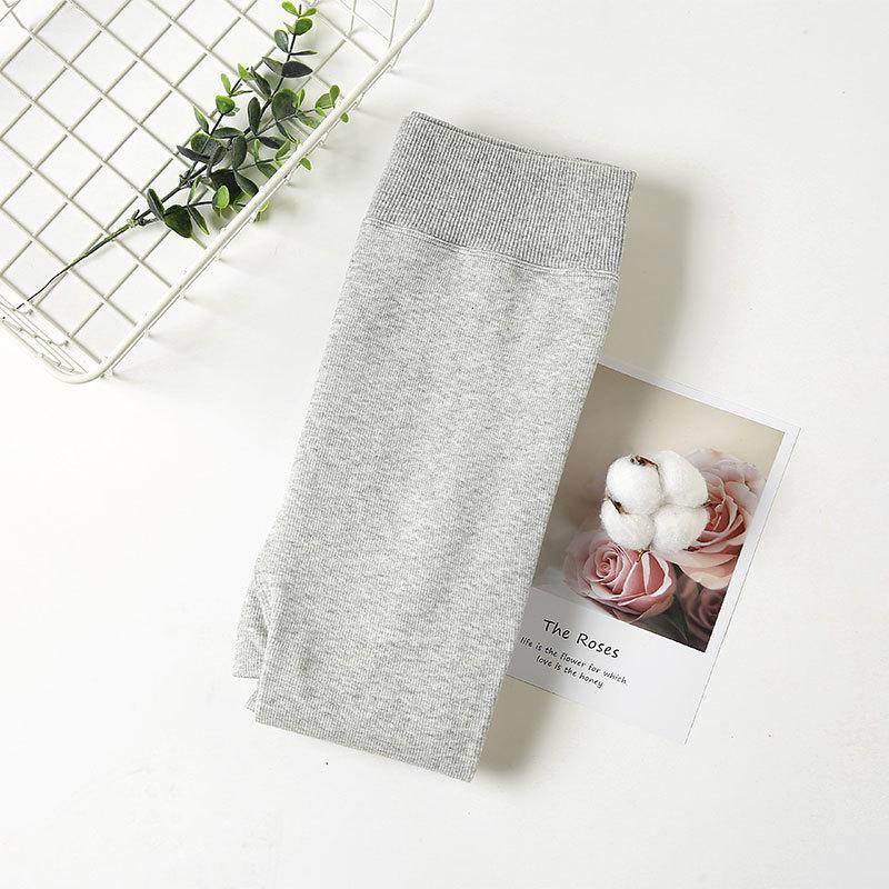 Женские леггинсы и колготки с высокой талией и бархатной подкладкой для высоких женщин на осень/зиму