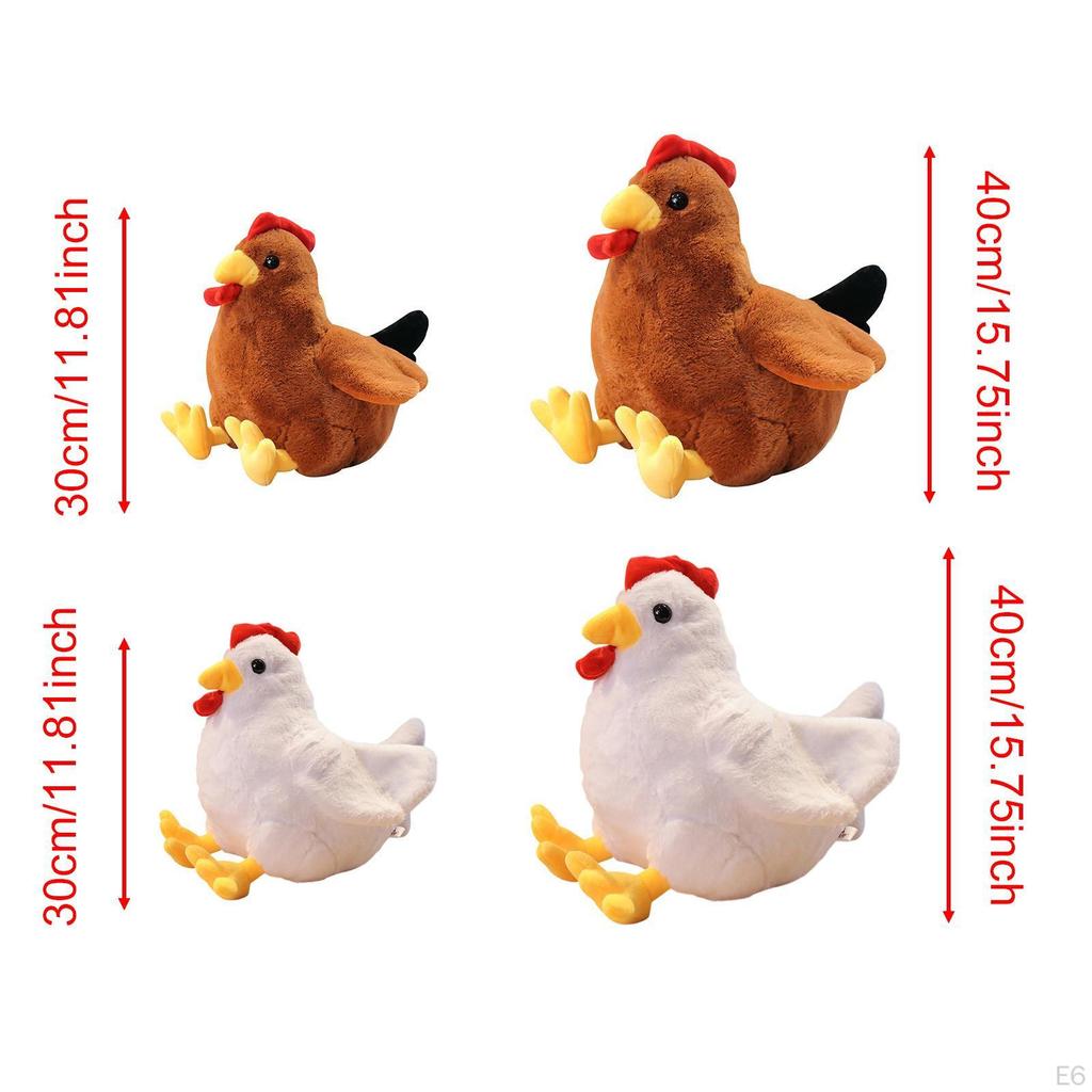 Chicken Toy Firm Animal Plush Doll for Boys