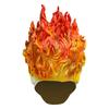 Evil Spirit Knight Flame Skull Mask, Costume Mask for Masquerade, Horror Movie Headgear, Halloween Party Prank Prop
