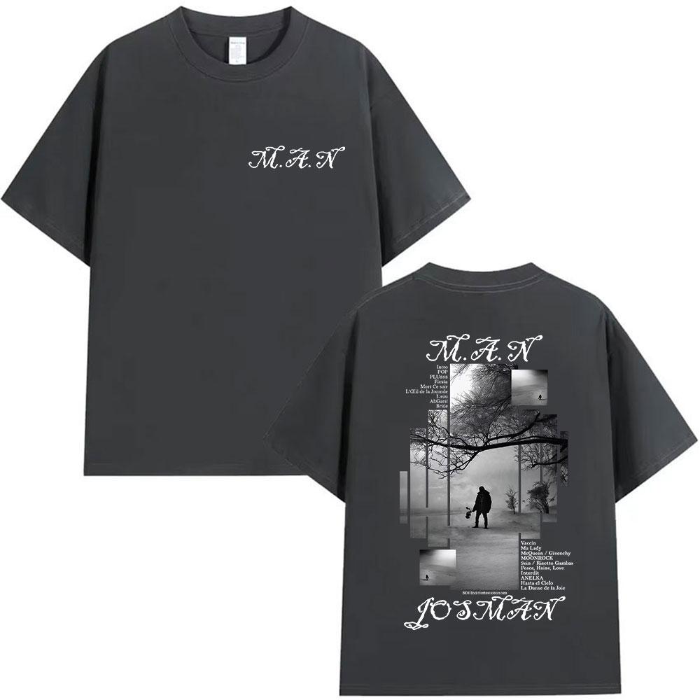 Rapper TOSUnisex Unisex Album 2025 Graphic T Shirt Unisex's Gothic Hip Hop Short Sleeve T-shirt Unisex Casual 100% Cotton Tshirts Streetwear