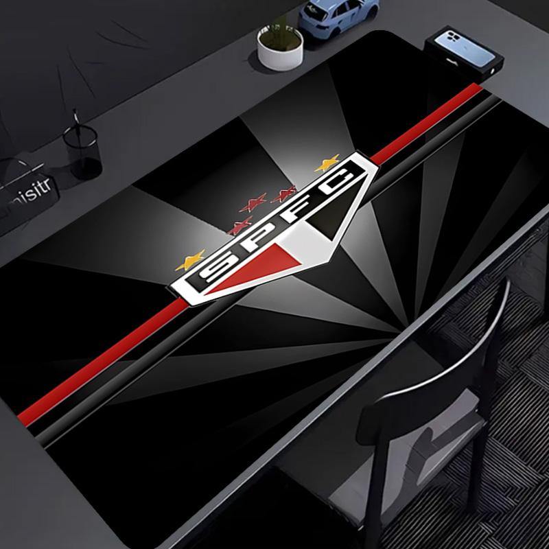 São Paulo FC logo Mouse Pad - Non-Slip Rubber Base, Smooth Surface for Work,Gaming,Office,And Home Use, Desk Mouse Pad