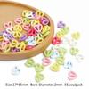 DIY Crafts Earrings Flower NEW Loose Beads Acrylic Pumpkin Shell Colorful Pendant For Jewelry Making 30g Accessories Necklace Bracelet