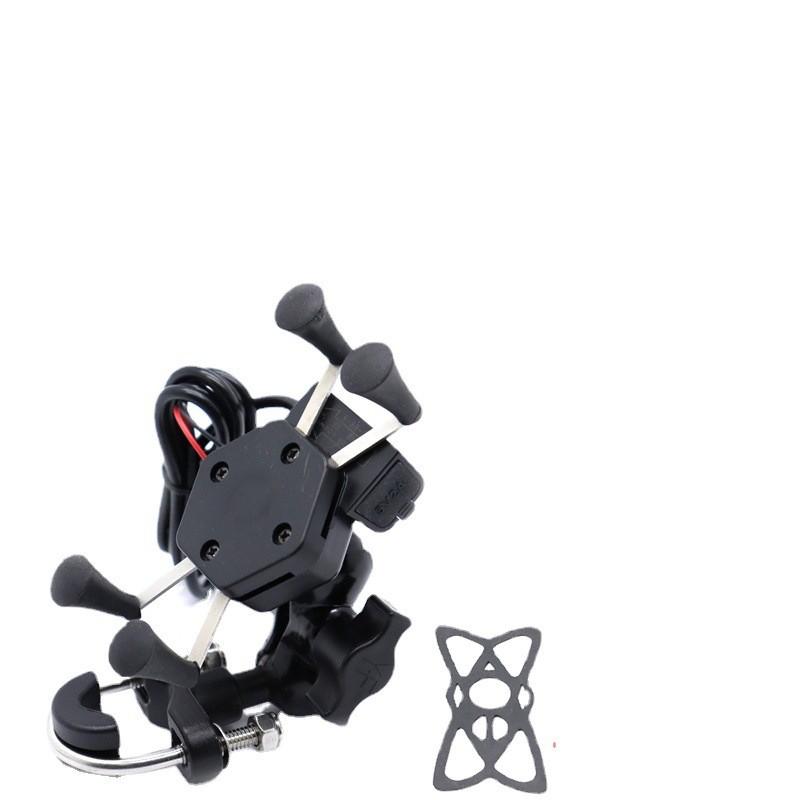 Universal Motorcycle Mount For Gps Devices With Usb Charging Port Compatible With Yellow Dragon 600 Cb400 Gw250