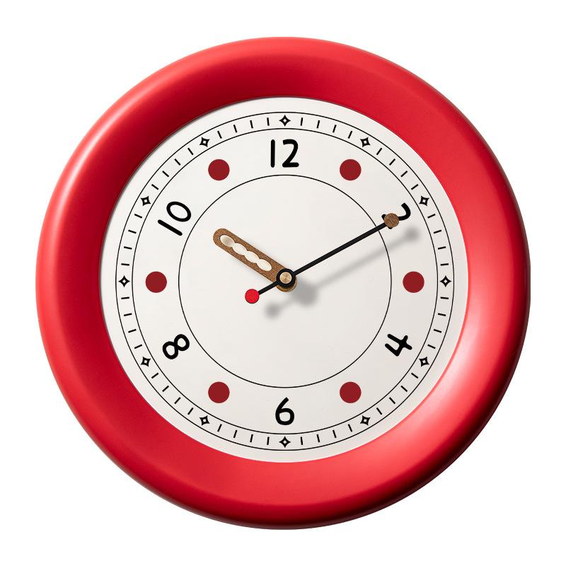 Креативное украшение для гостиной, бытовые часы, настенные часы, стильные атмосферные настенные часы, настенные часы в кремовом стиле