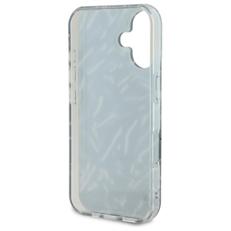 Karl Lagerfeld Zebra With Cord - Etui Iphone 16 (Fioletowy)