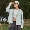 Sunscreen clothing quick-drying summer 1011 new UV-proof breathable ice silk jacket sunscreen clothing couple hooded