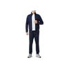 Under Armour Rival Knit Track Suit Jacket Zip и Comfortable Running Long Bikes Casual Sports Set Men suit Navy-Blue 1357139-410