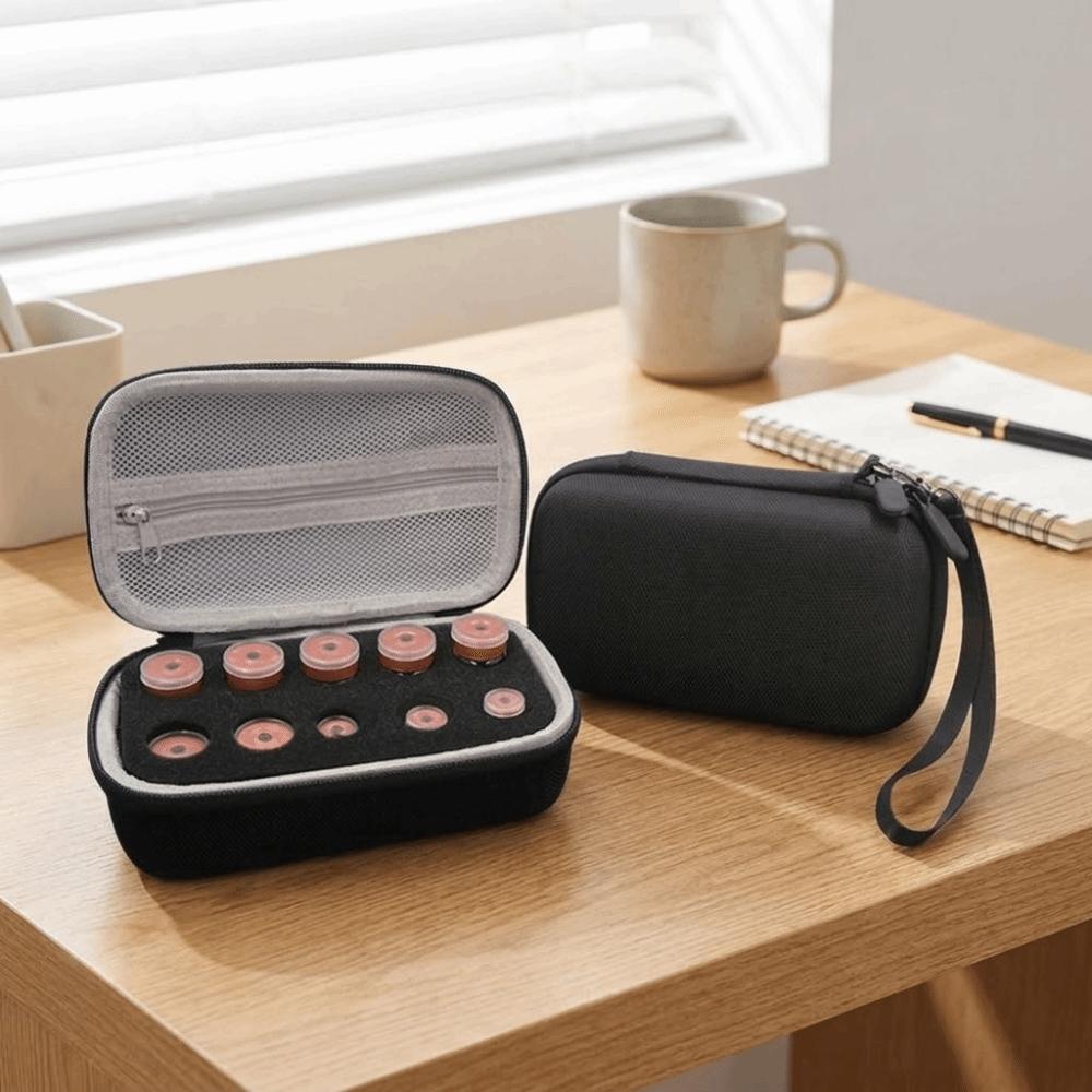10 Slots Insulin Vial Storage Case Waterproof Essential Oils Carrying Box Diabetes Care