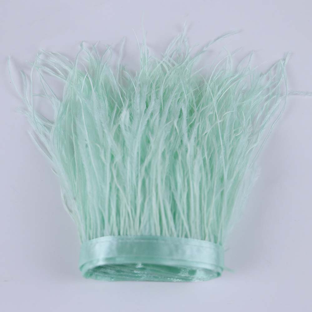 Перо 6-18 см Натуральное Белое Черное Страусиные Перья Отделка для Свадебного Платья Аксессуары для Одежды Декор Вечерин Перо Бахрома