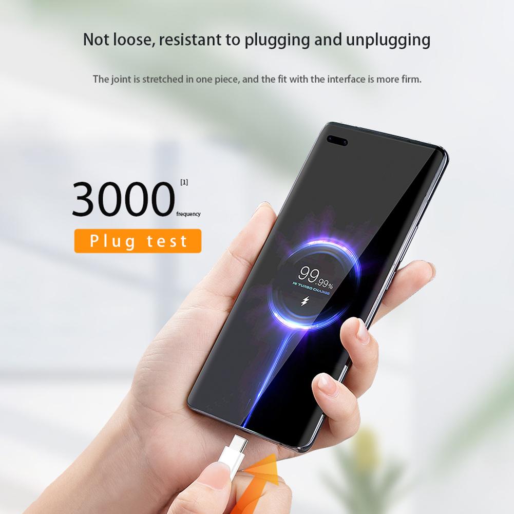 Зарядный кабель 6A/5A Аксессуары для Xiaomi Redmi POCO Huawei Honor OPPO VIVO 66W/40W Кабель для быстрой зарядки USB Type C