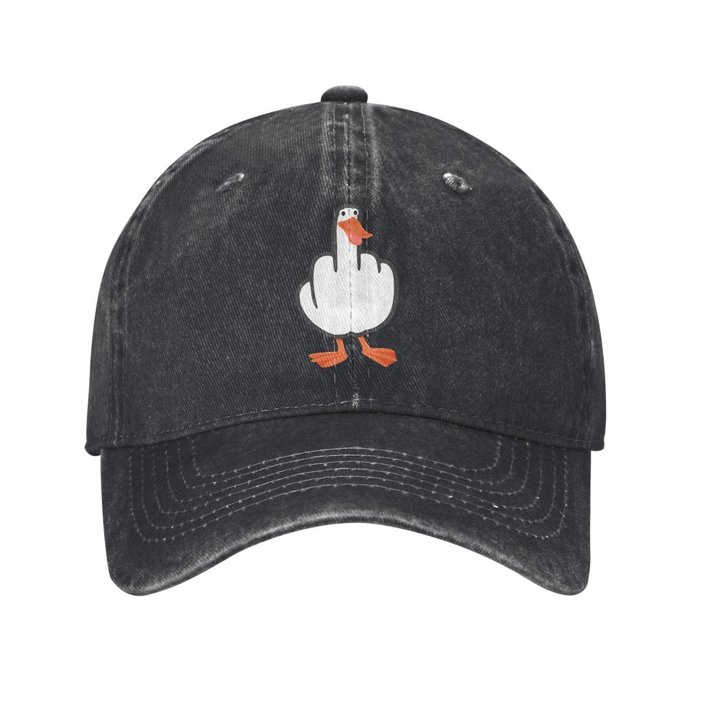 Summer Finger Duck Baseball Cap Sun  Adjustable Design Washed Hip Hop Hats Unisex Adult yk Funny Hiking Fishing Snapback Cap