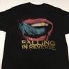 Falling In Reverse Группа The Lips Футболка с коротким рукавом от S до 5XL CK137 Унисекс Футболка