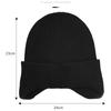 Music Hat Winter Windproof Music Cap 5.0 Bluetooth Wireless Stereo Headphones Music Hat Ear-Covering Headset Beanie Headwear