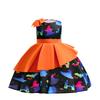 Halloween Girls Dress Printed Dress Witch Role Play Cosplay Costume Masquerade Costume