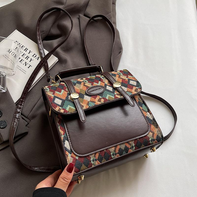 Высококачественный нишевый рюкзак для женщин, новая модная сумка через плечо для женщин, модная универсальная модная сумка на одно плечо