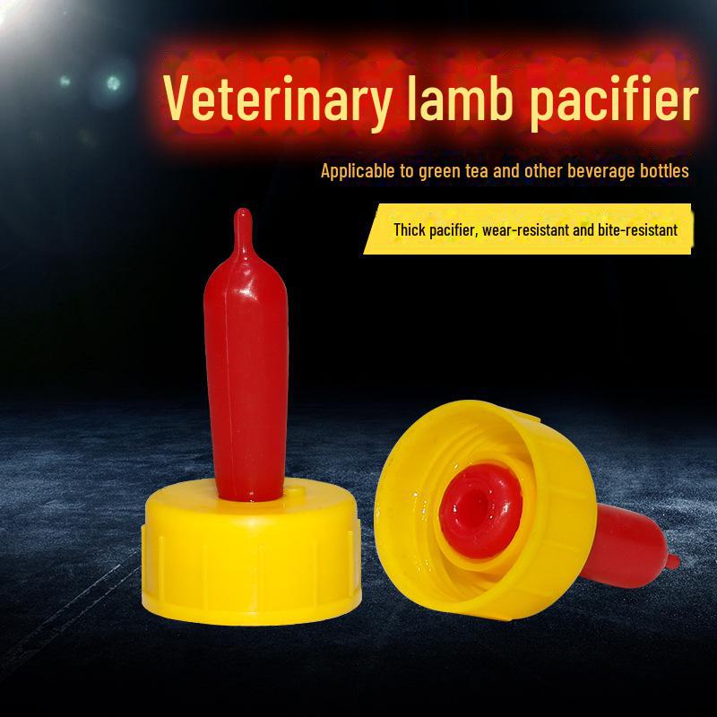 Утолщенная соска для бутылочки с молоком ягненка, устойчивая к укусам, для мелких животных