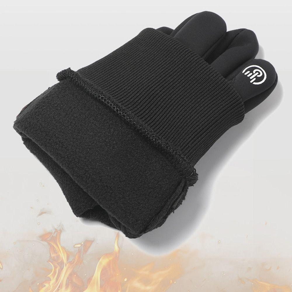 Touchscreen Sports Mittens Anti-Slip Protective Mittens Gift Winter Gloves Running