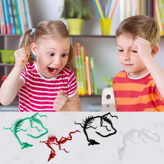 Dragon Bone Ornament 3D Printing Moveable Joints Playable Creature Figure Car Home