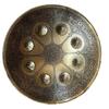 Exquisite 40.64 Cm Polished Brass Shield  A Timeless Decorative Masterpiece