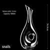 Стеклянный декантер для вина Shangqi Snail
