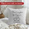 Papaw's Gifts Throw Pillow Covers, Birthday Gifts for Papaw Fathers Day,There's No Place Like Papaw's Decorative Pillowcases Cushion Cases for Living
