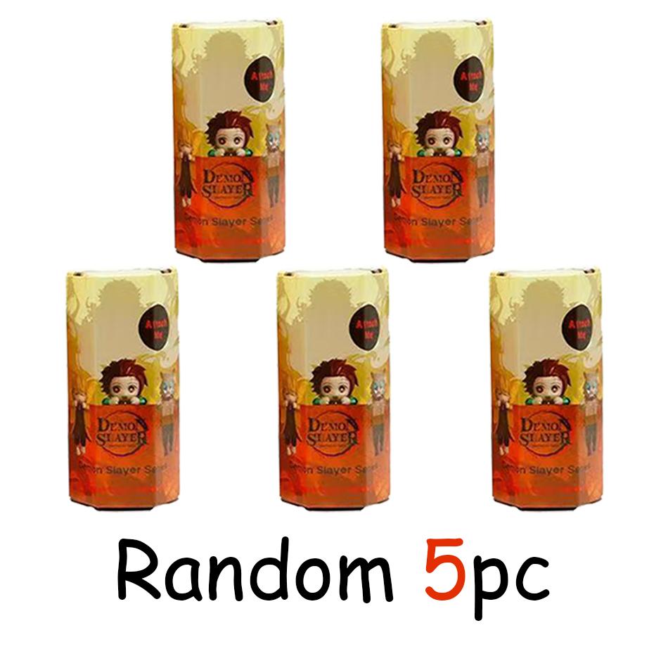 New Party Angel Demon Slayer Series Blind Box Car Decoration Desktop Computer Screen Cupid Hand Fashion Play Doll Birthday Gifts