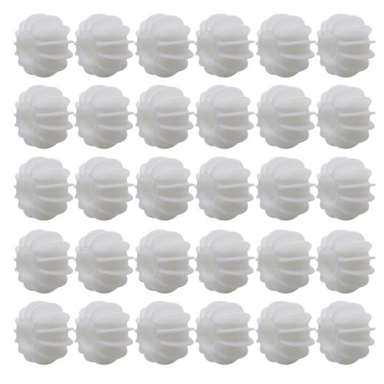 30 шт. шарик для стирки, сферический дизайн, мягкий силикон, не наносит вреда одежде, средство для стирки против спутывания белья