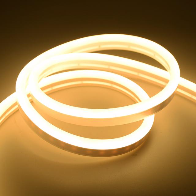 Светодиодная лента неоновая IP67 Водонепроницаемая 120LED/M 12V Гибкая лента для бара Рождественское украшение