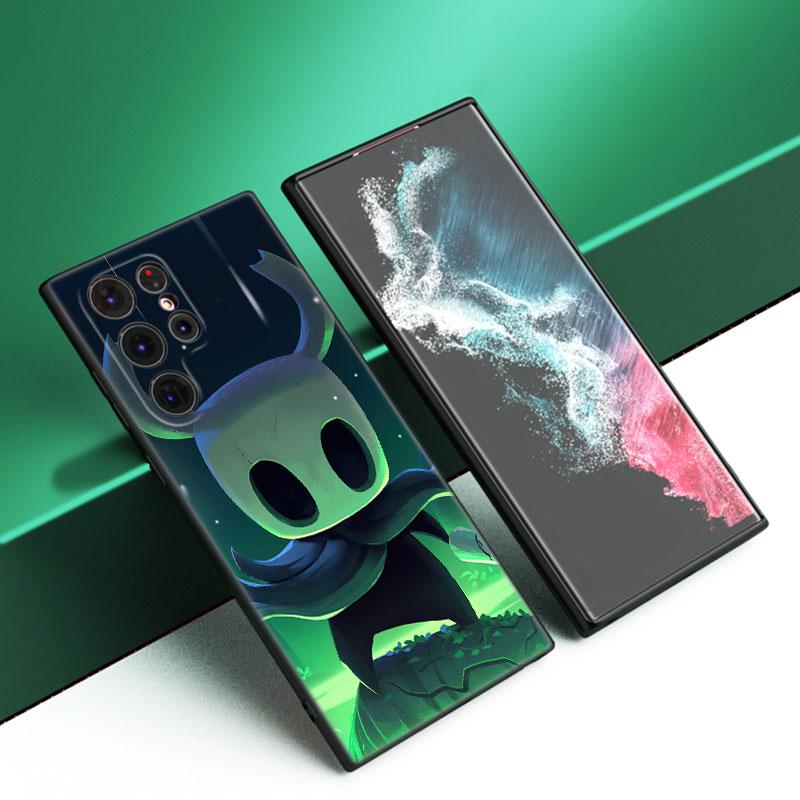 The Hollow Knight Black Silicone Phone Case For Samsung Galaxy S23 S21 S20 FE S24 S22 Ultra S10E S10 S9 S8 Plus